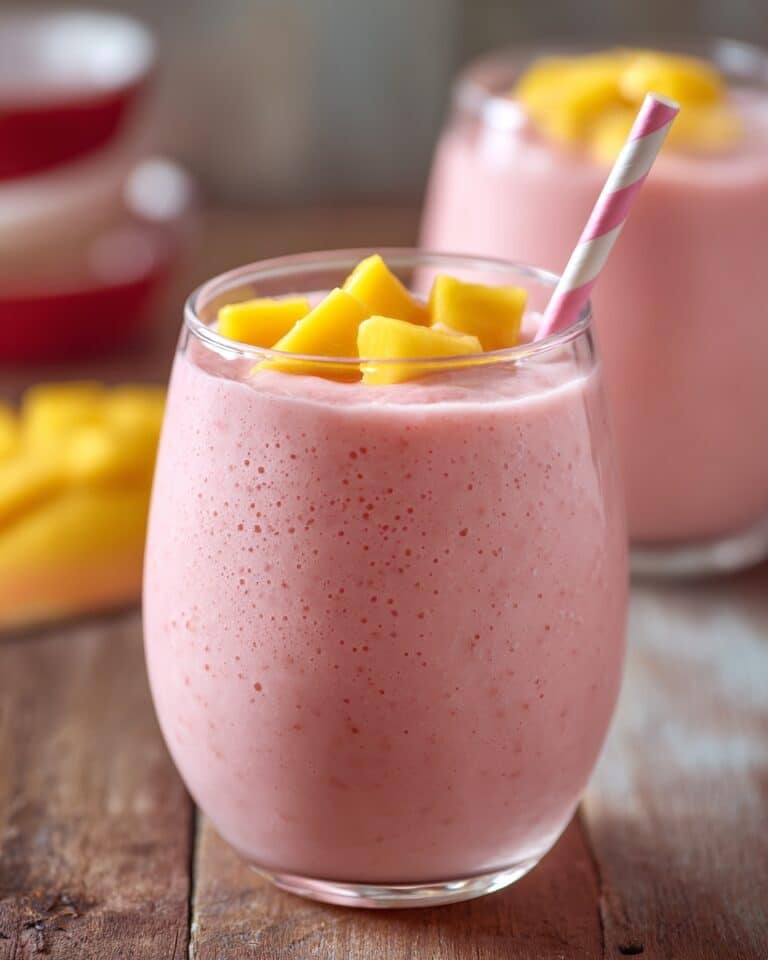 Strawberry Mango Smoothie Recipe