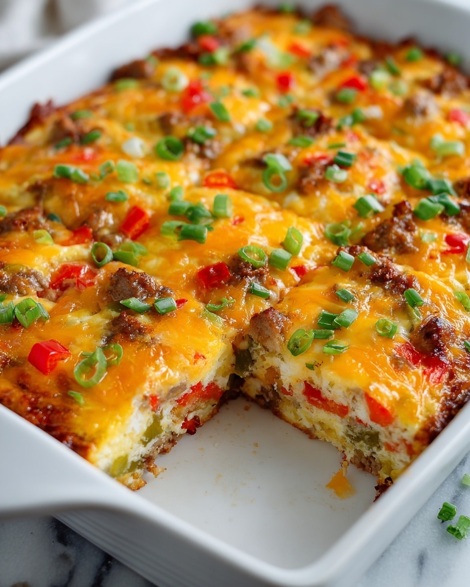 Hashbrown Sausage Breakfast Casserole Recipe