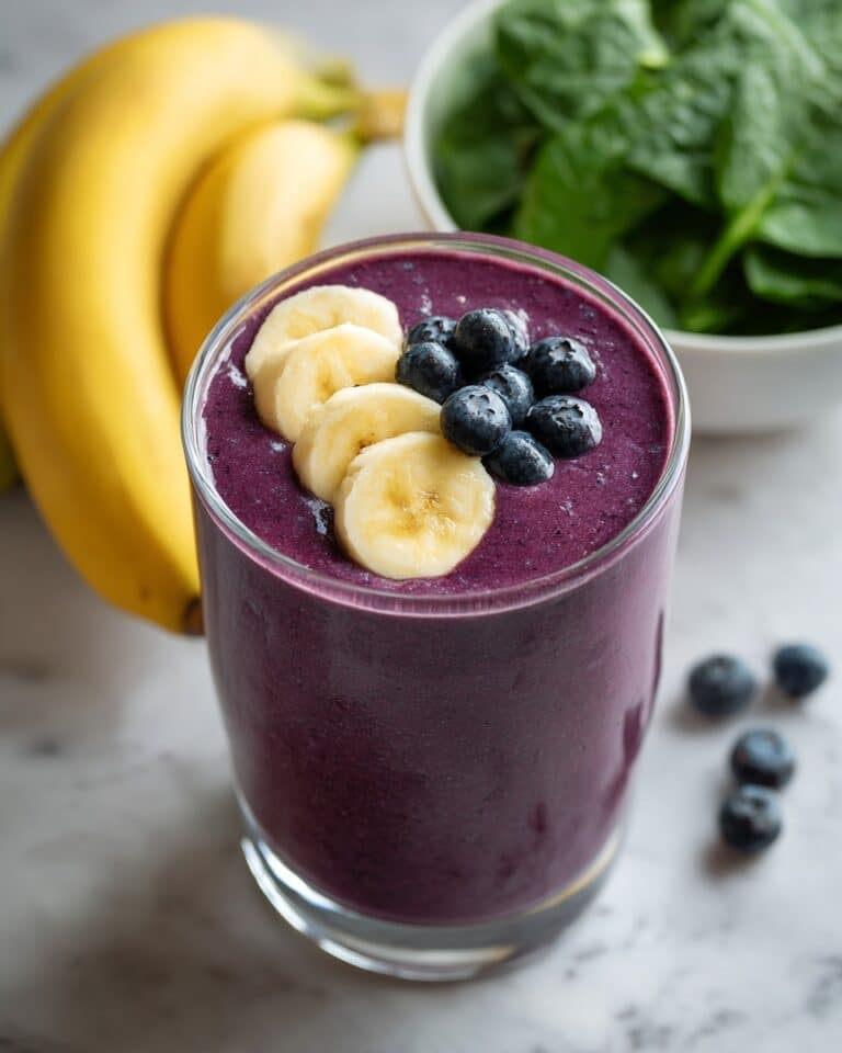 Blueberry Spinach Smoothie Recipe