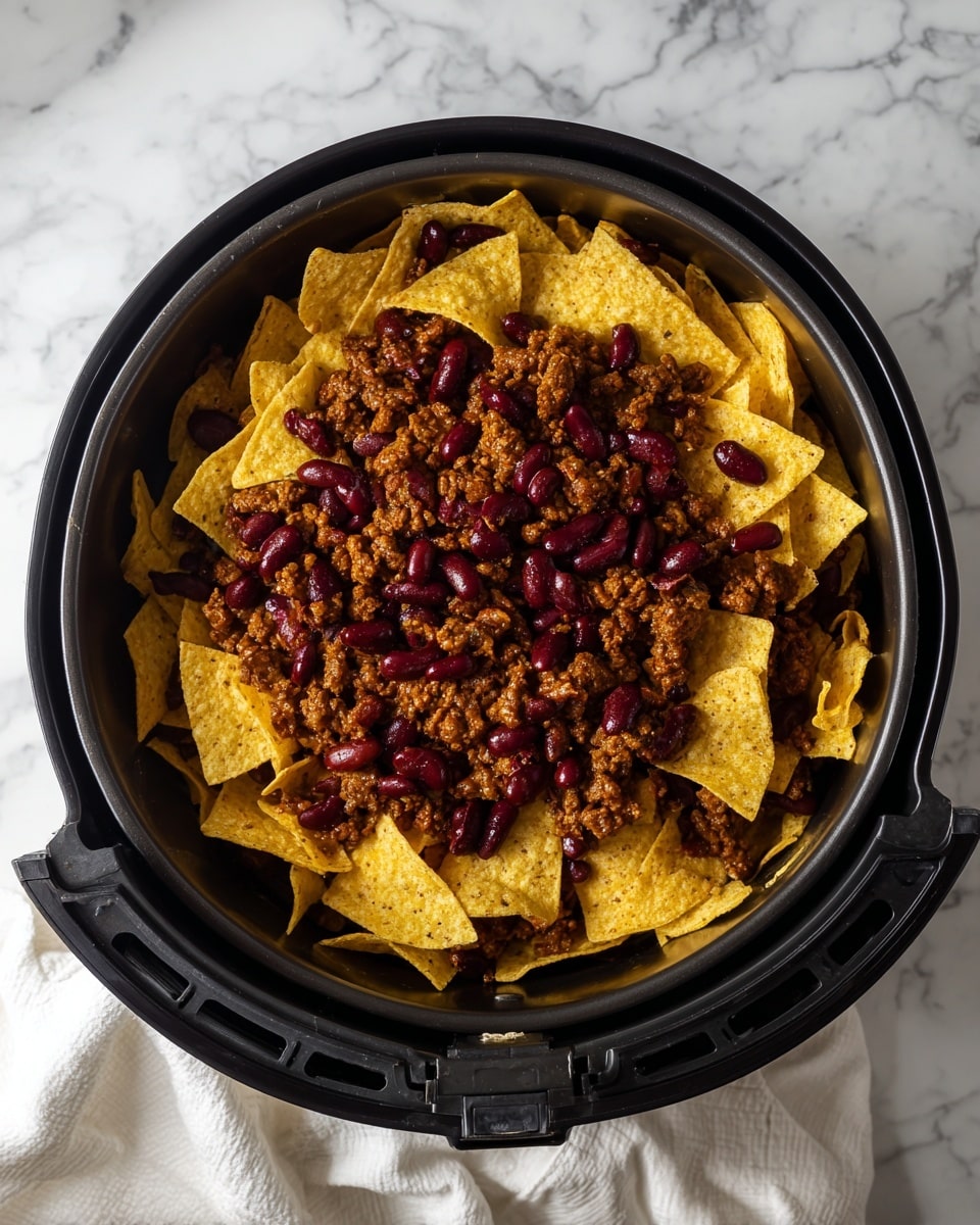 Air Fryer Nachos Recipe - Recipe Image