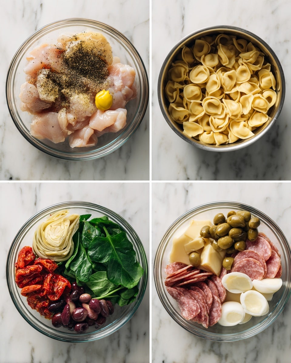 Tortellini Pasta Salad Recipe - Recipe Image