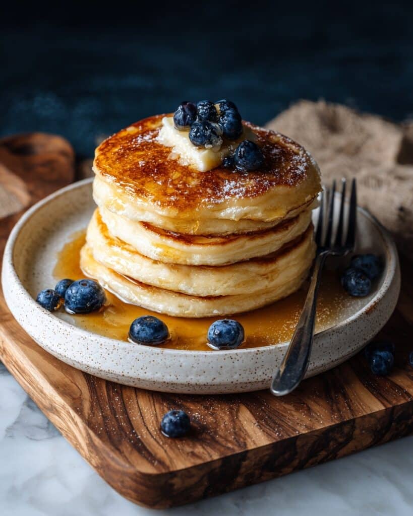 Gluten-Free Lemon Blueberry Pancakes Recipe