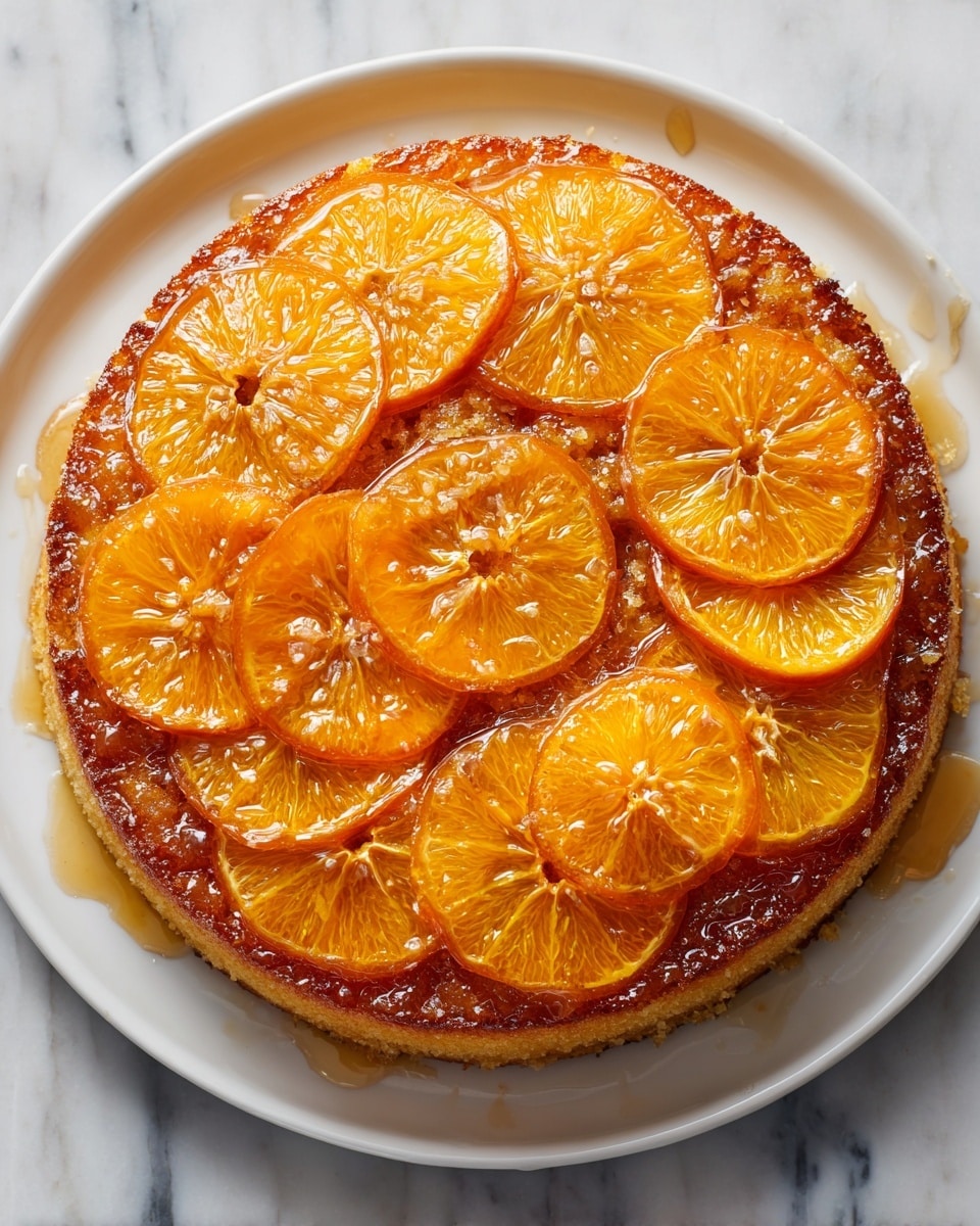 Vegan Peach Upside-Down Cake Recipe