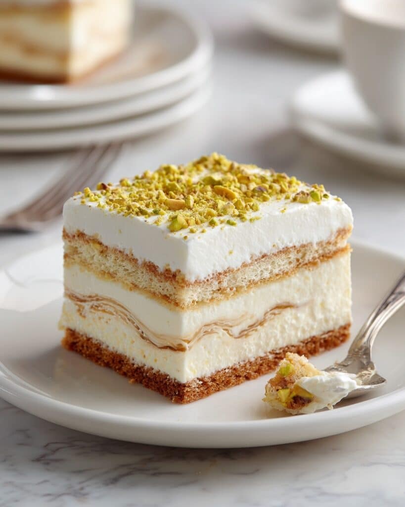 Kulfi Tiramisu (Indian Cardamom Pistachio Tiramisu) Recipe