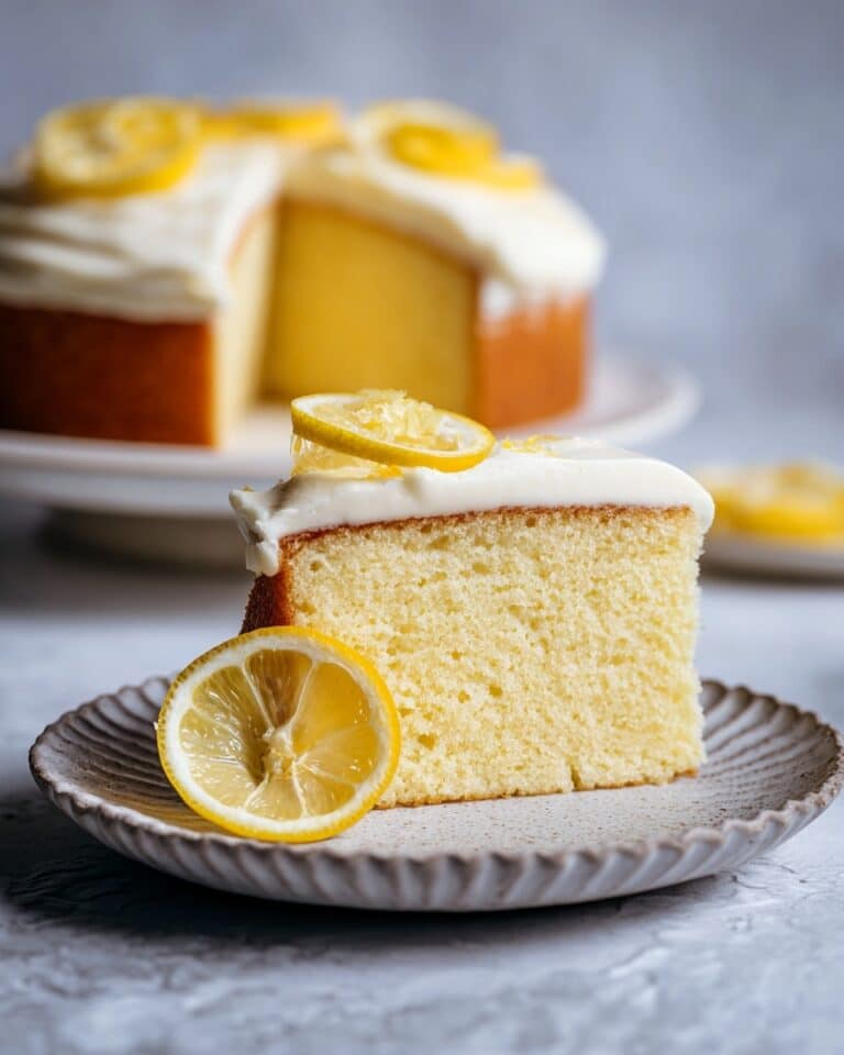 Lemon Olive Oil Cake with Lemon Glaze Recipe