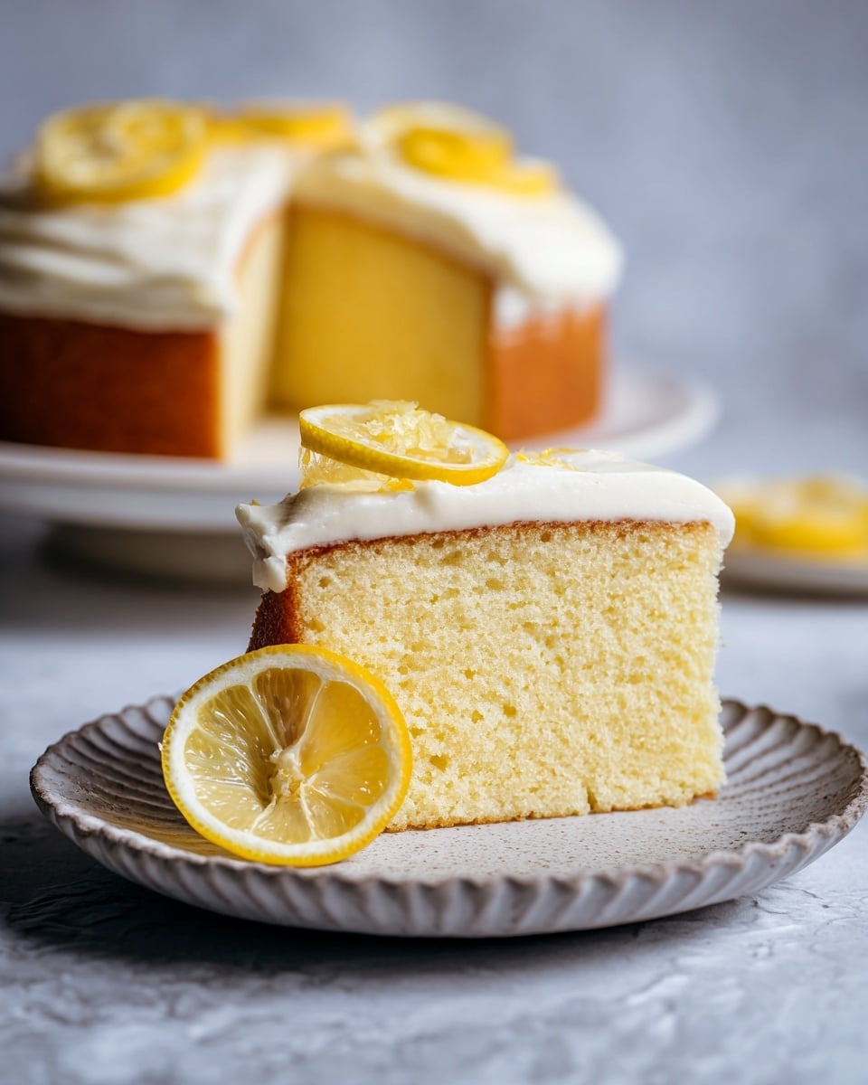 Lemon Olive Oil Cake with Lemon Glaze Recipe