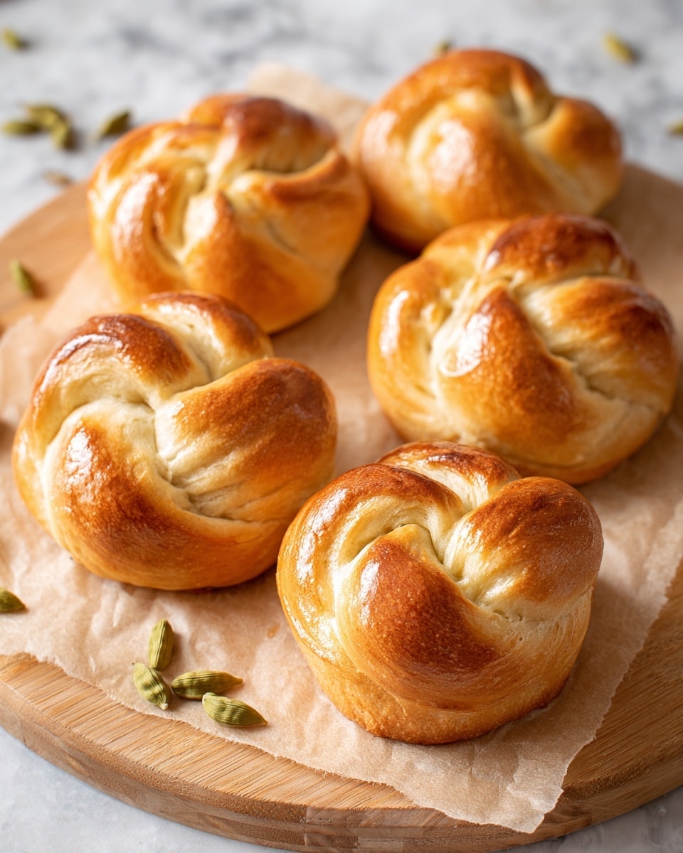Sourdough Cardamom Buns Recipe