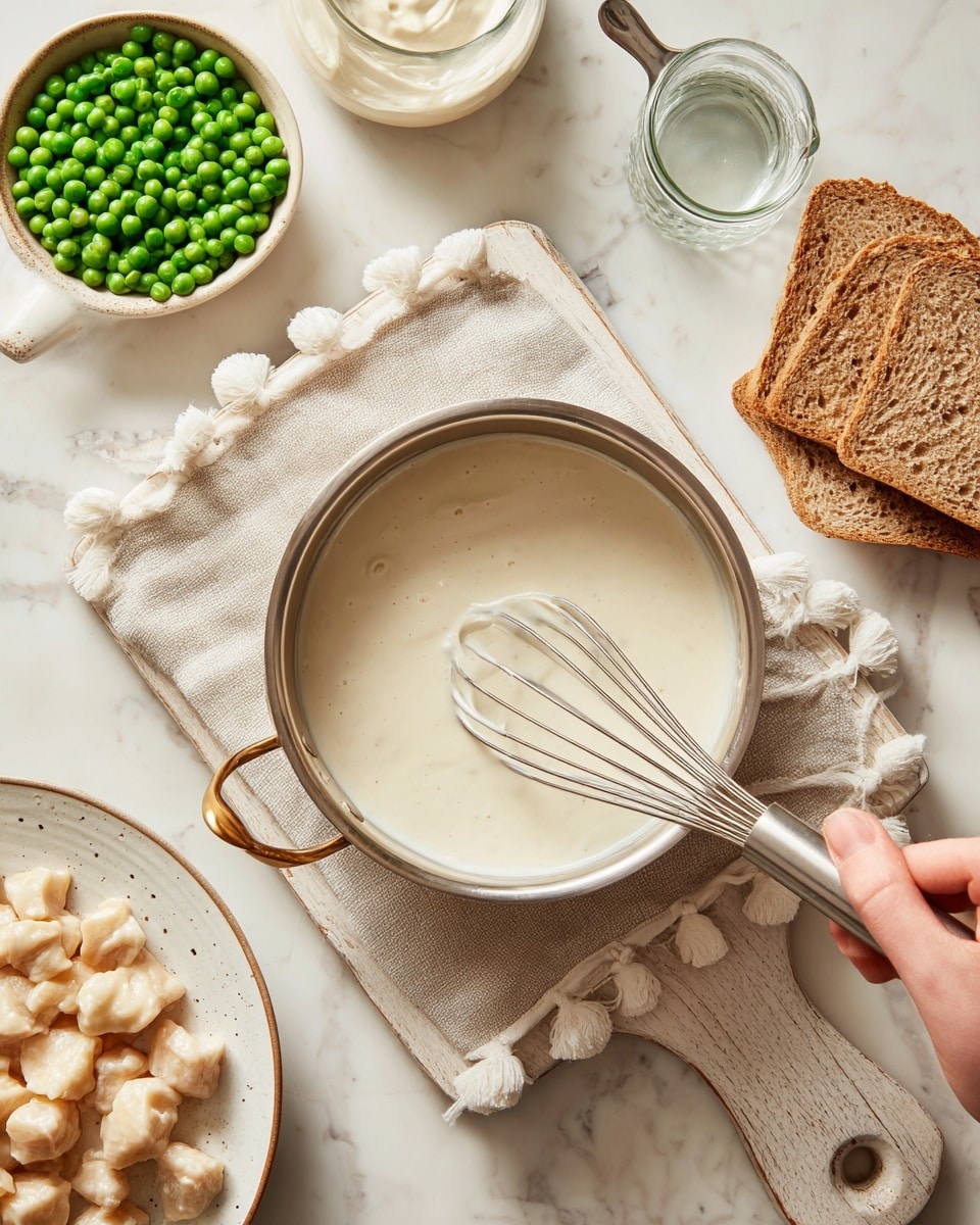 Creamed Tuna on Toast Recipe - Recipe Image