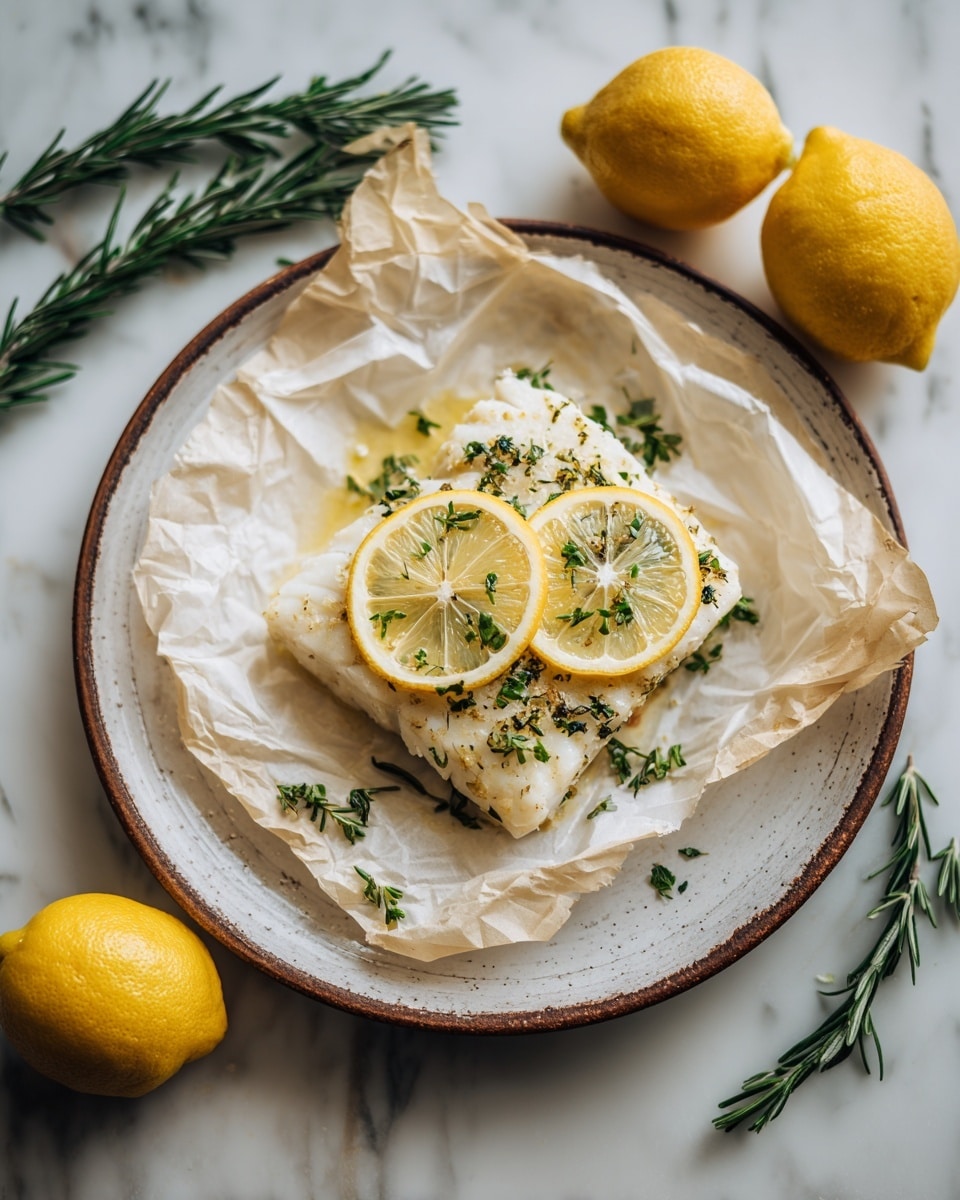 Lemon Rosemary Baked Swordfish Recipe