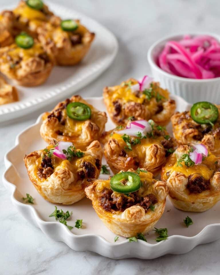 Bombay Chicken Burger Puffs Recipe