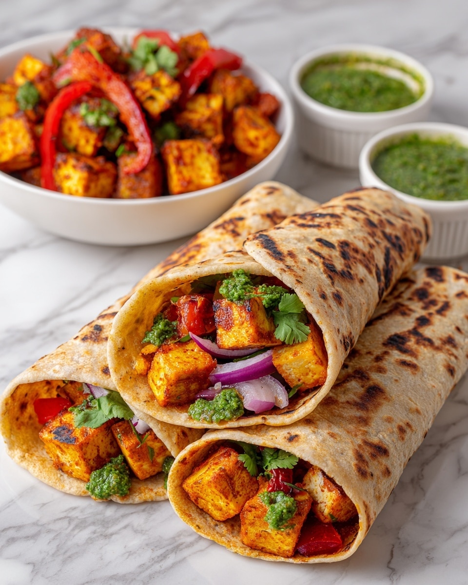 Paneer Kathi Rolls (Easy 30-Minute Recipe) Recipe