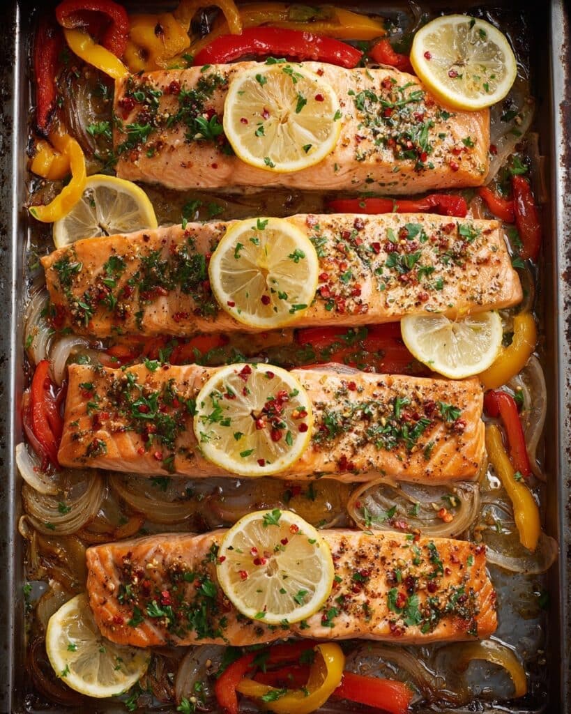 Sheet Pan Chili Lime Salmon Recipe
