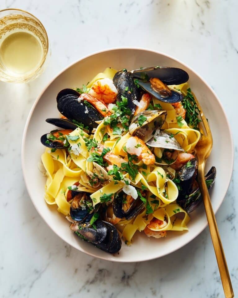 Creamy Seafood Carbonara (No Cream!) Recipe