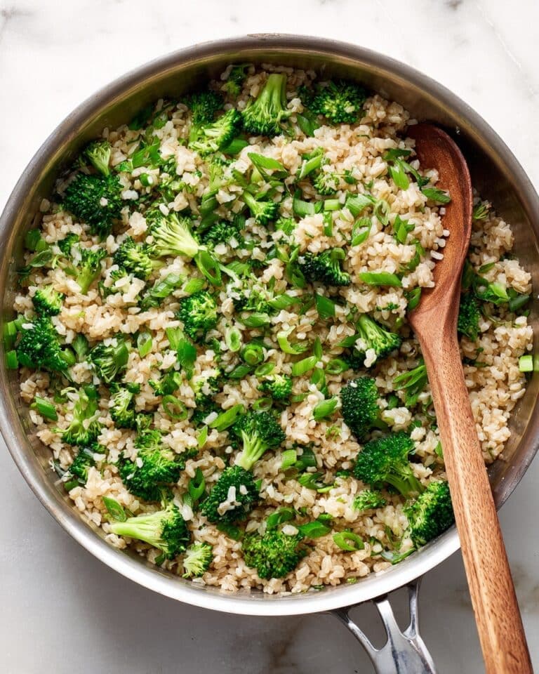 Ground Beef and Broccoli Stir-Fry with Brown Rice Recipe