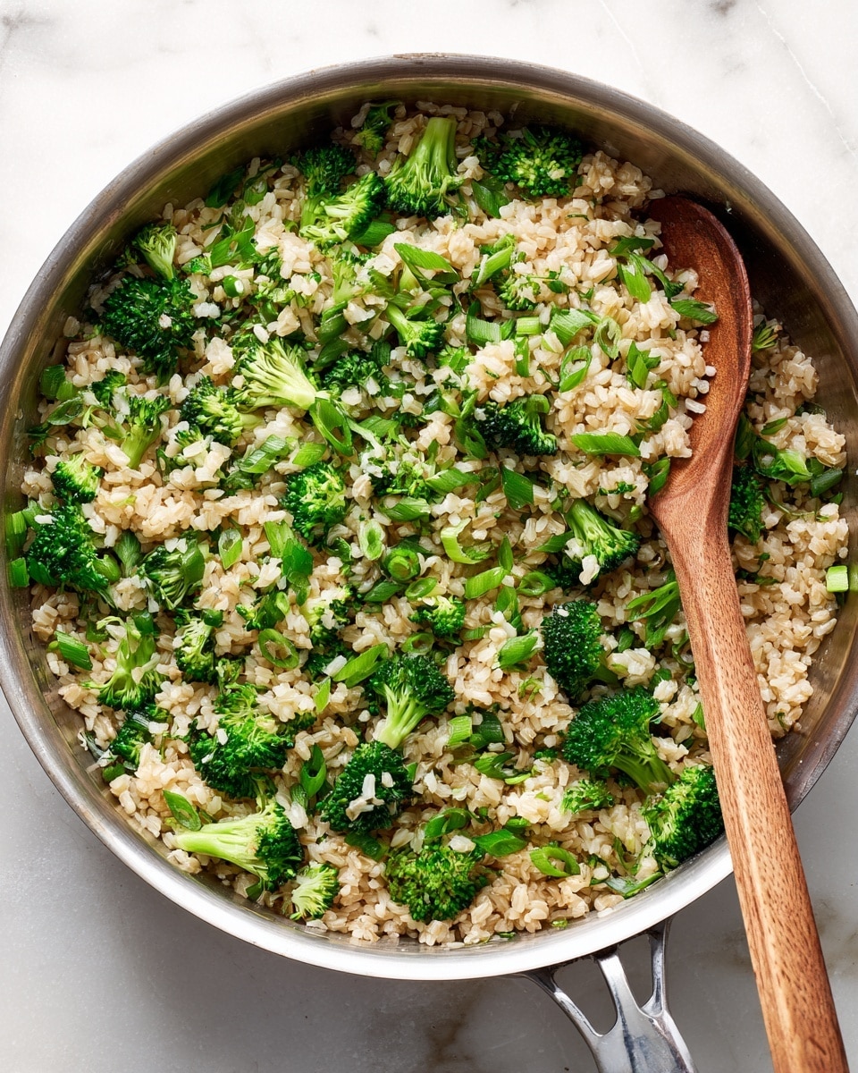 Ground Beef and Broccoli Stir-Fry with Brown Rice Recipe