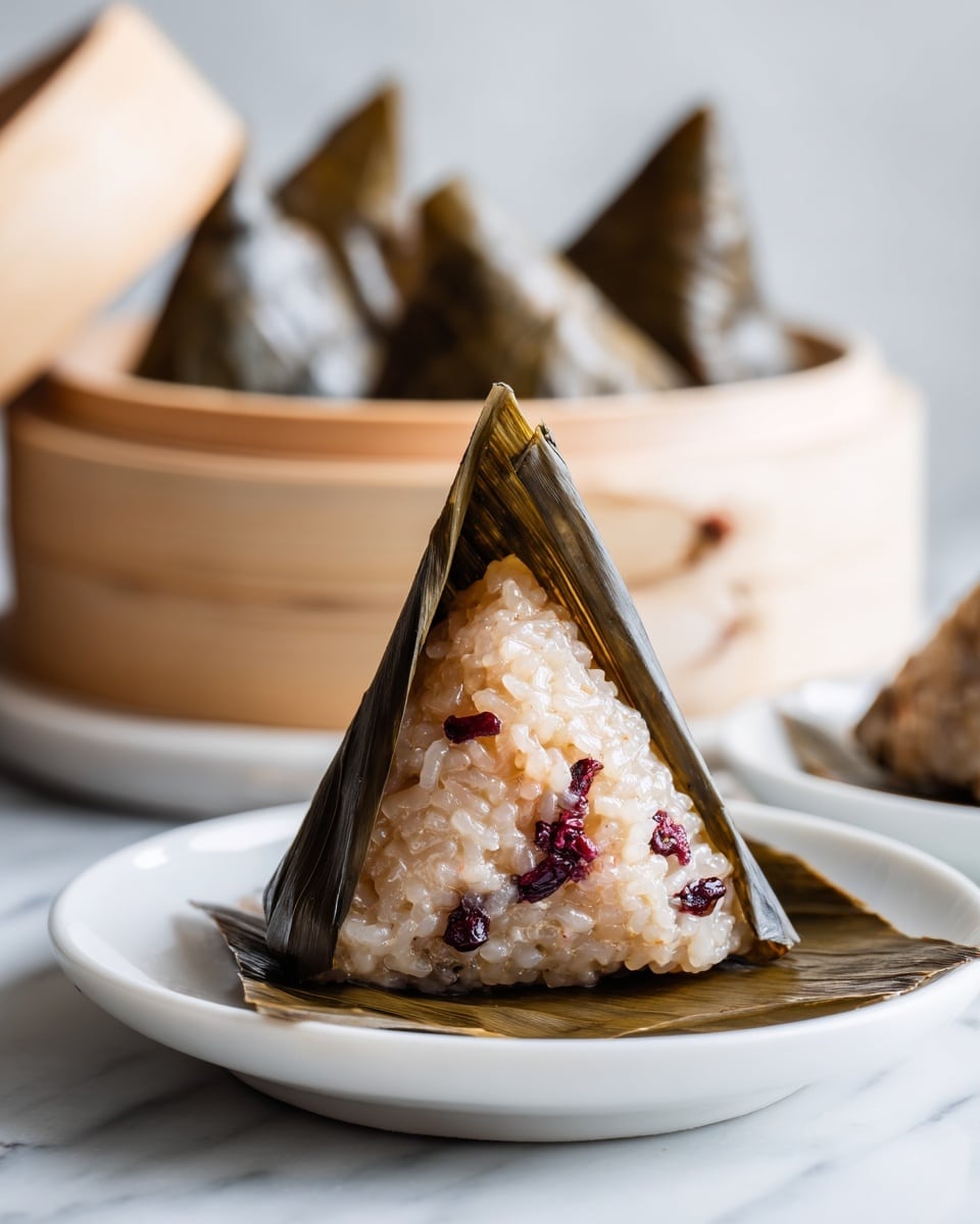 Red Bean Zongzi (Sticky Rice Dumplings) Recipe