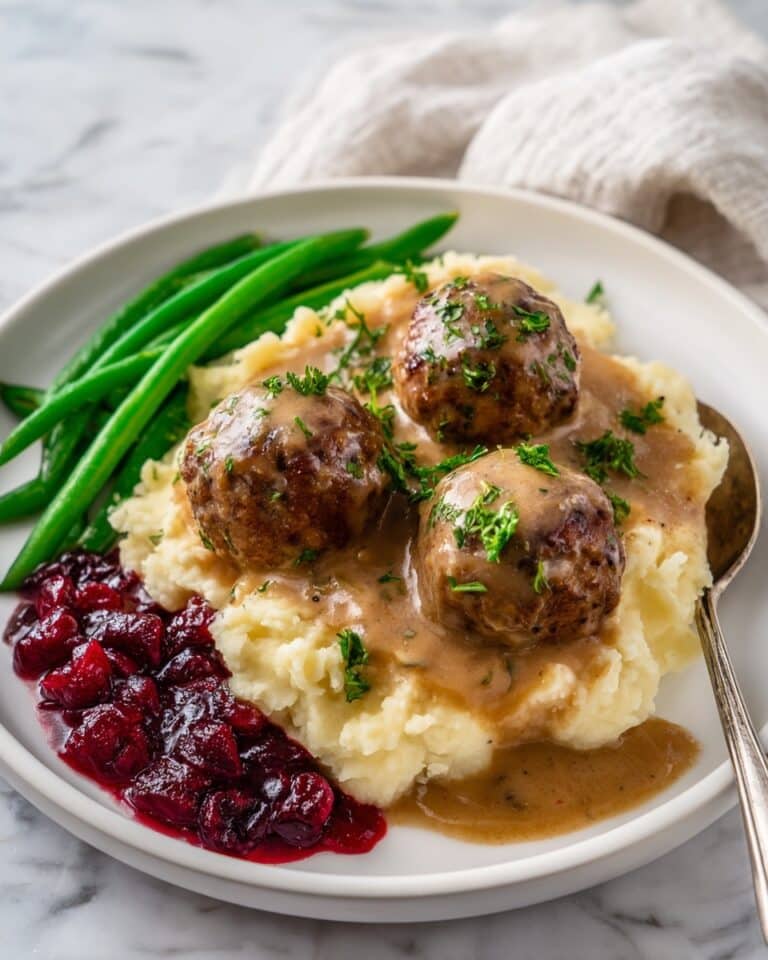 Easy Turkey and Stuffing Meatballs Recipe