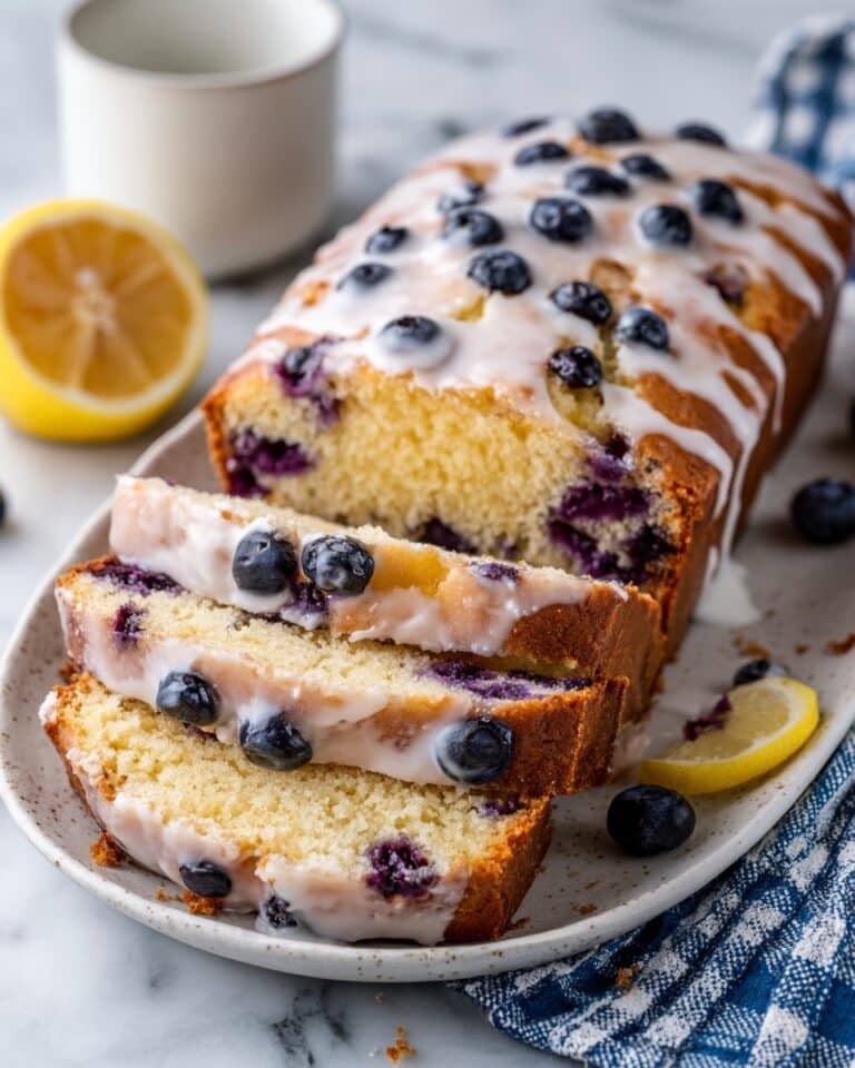Lemon Blueberry Bread (Made Healthier) Recipe