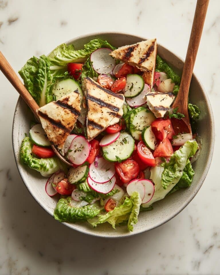 Fattoush Salad (Crunchy, Fresh and Delish) Recipe