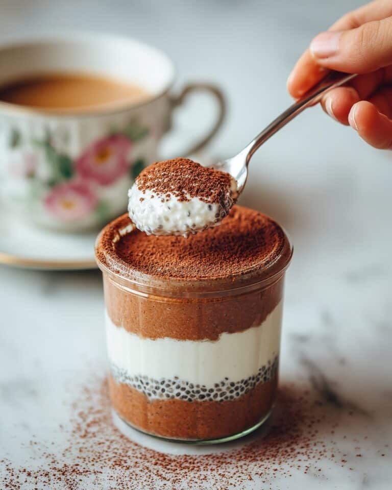 Tiramisu Overnight Oats Recipe