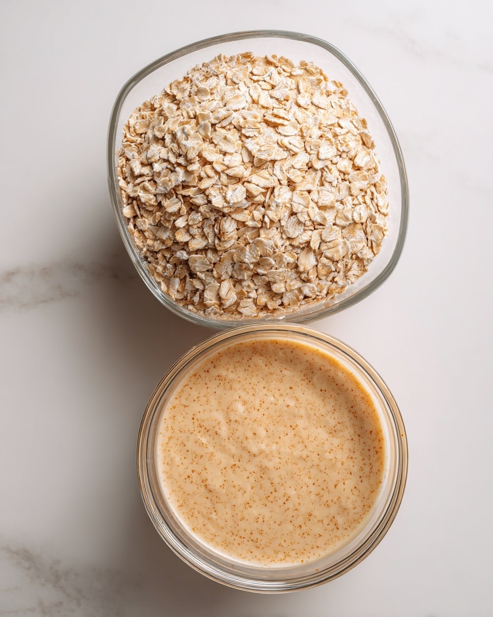 Blended Baked Oats with Chocolate Chips Recipe - Recipe Image