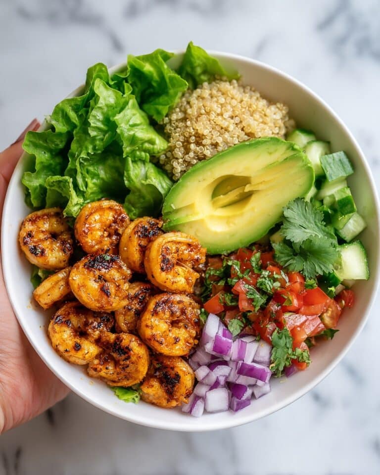 Shrimp Avocado Quinoa Bowls Recipe