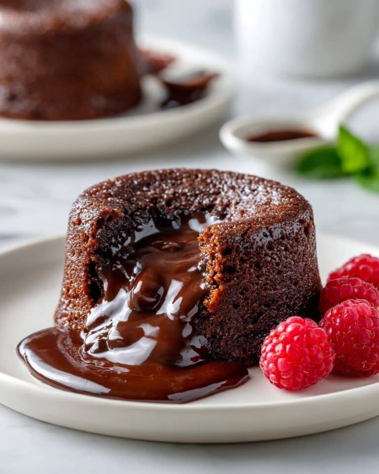 Easy Chocolate Molten Lava Cakes Recipe