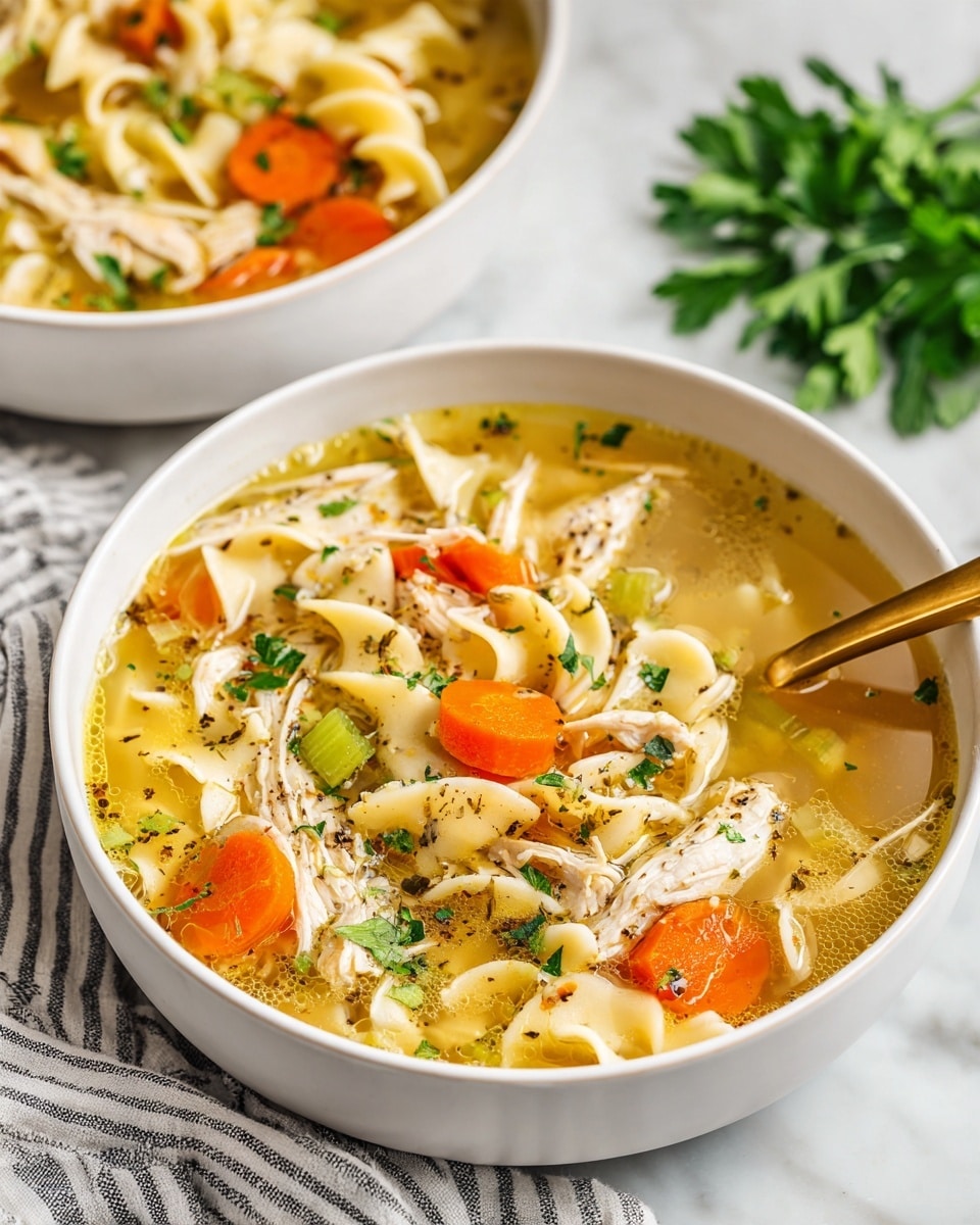Crockpot Chicken Noodle Soup Recipe