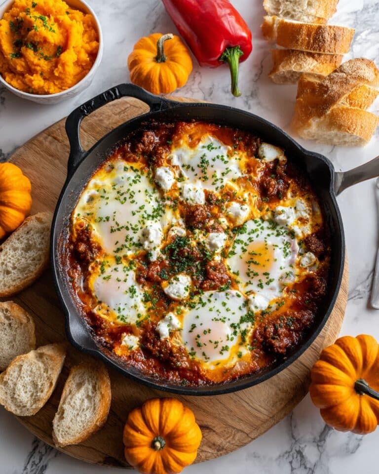 Pumpkin Shakshuka (Baked Eggs in Tomato Stew) Recipe