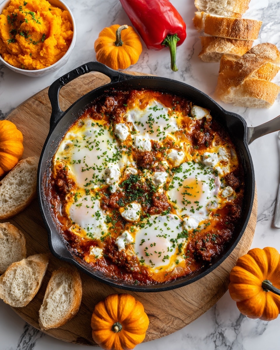 Pumpkin Shakshuka (Baked Eggs in Tomato Stew) Recipe