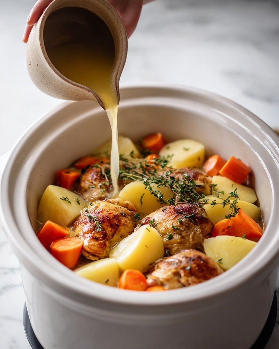 Slow Cooker Fall Chicken Stew Recipe