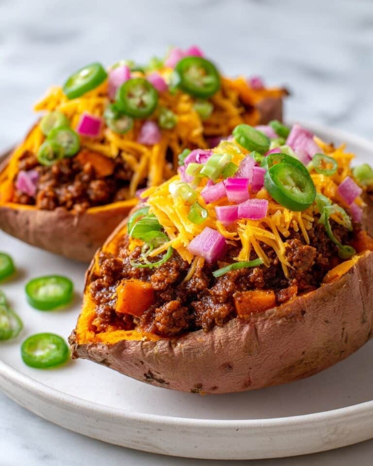 Easy Sloppy Joe Sweet Potatoes Recipe