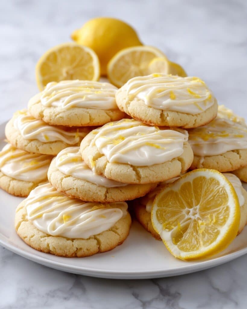 Glazed Lemon Cookies Recipe
