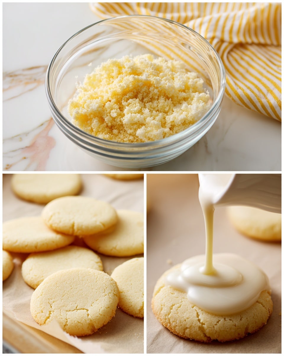 Glazed Lemon Cookies Recipe - Recipe Image