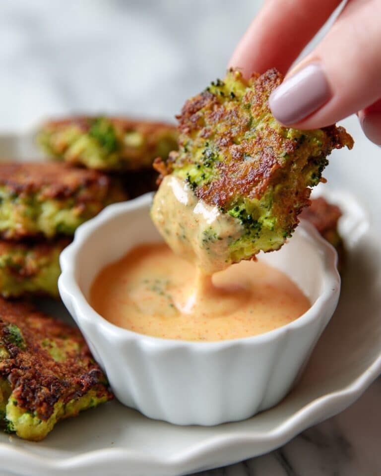 Crispy Broccoli & Cheese Fritters {Low-carb | Keto Option} Recipe