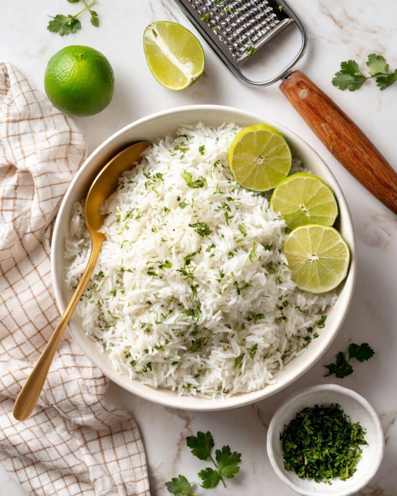 The Best Cilantro Lime Rice Recipe