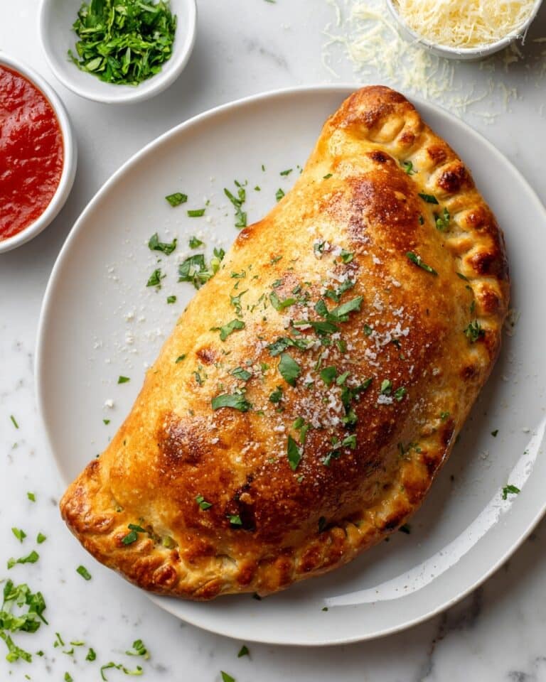 Chicken and Mushroom Calzone with Fresh Ricotta and Basil Recipe