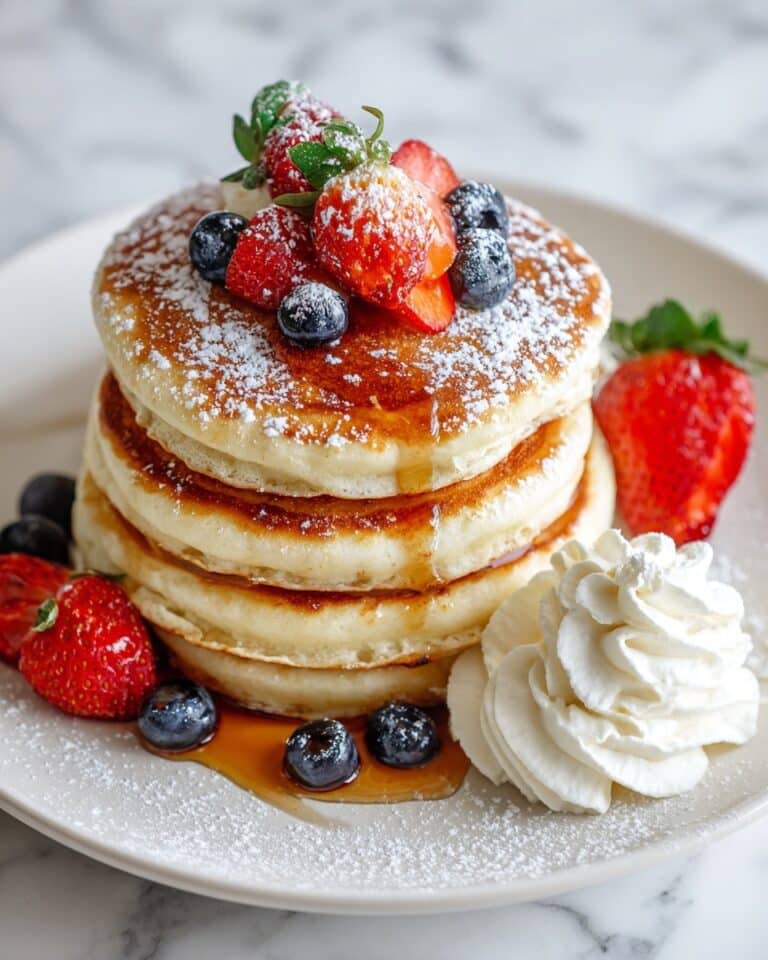 The Best Fluffy Japanese Soufflé Pancakes Recipe