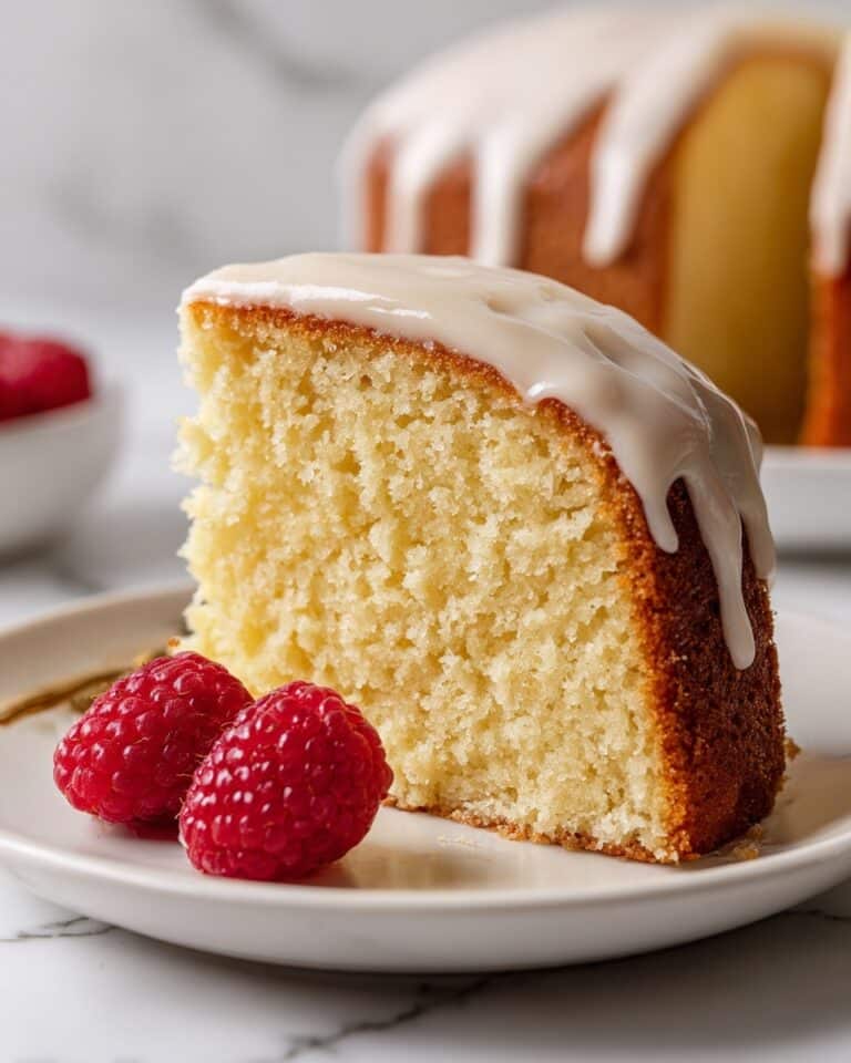 Lemon Bundt Cake with Lemon Glaze Recipe
