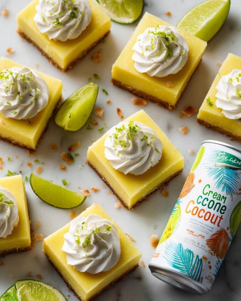 Coconut Key Lime Bars Recipe