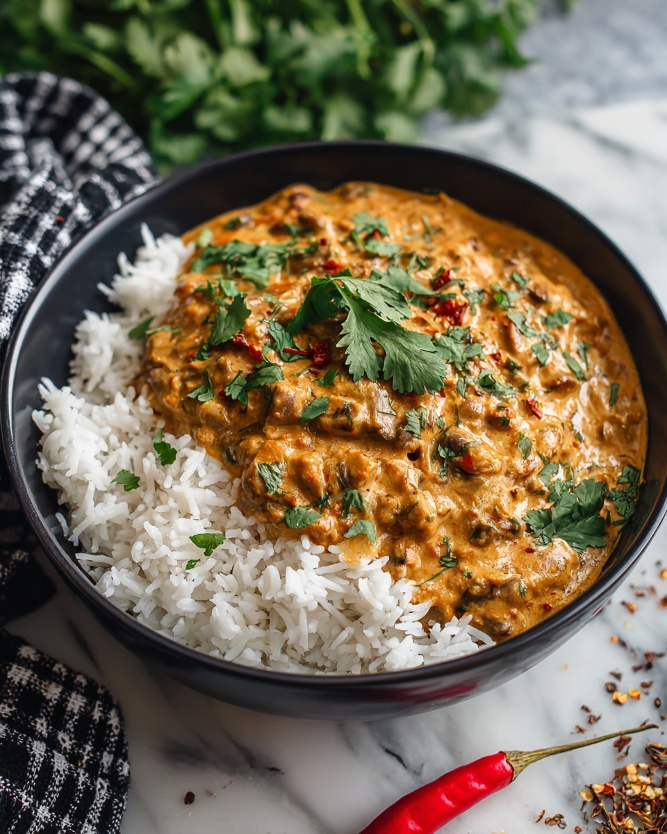 Mushroom Masala Curry Recipe