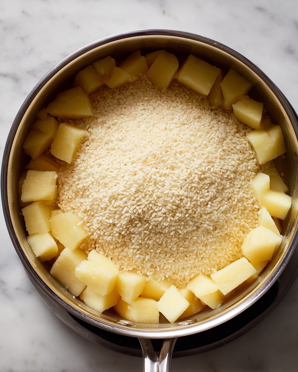 Italian Potatoes and Rice Recipe - Recipe Image