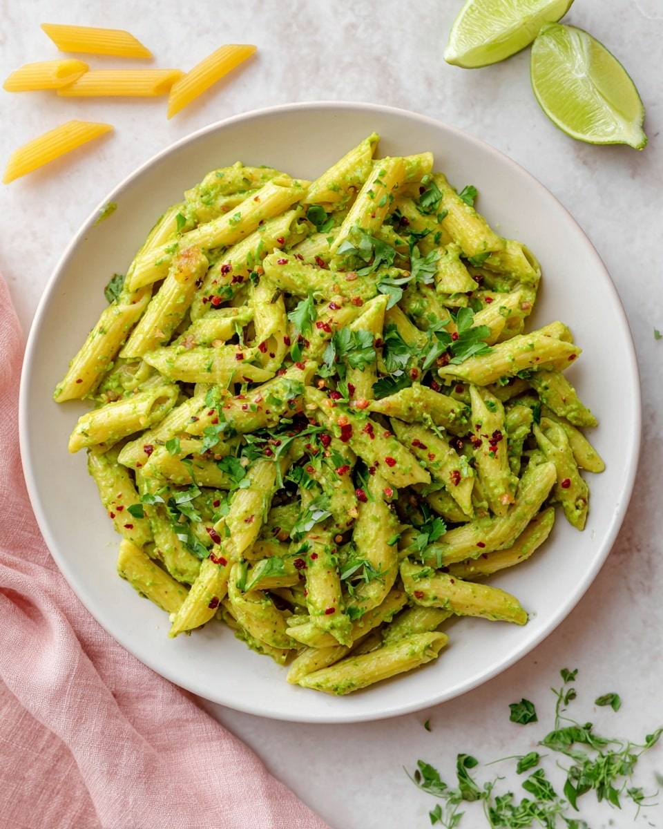 Creamy Cilantro Pasta Recipe
