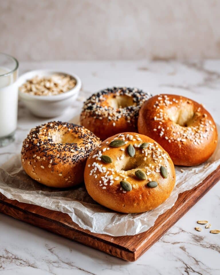 3-Ingredient Greek Yogurt Bagels Recipe