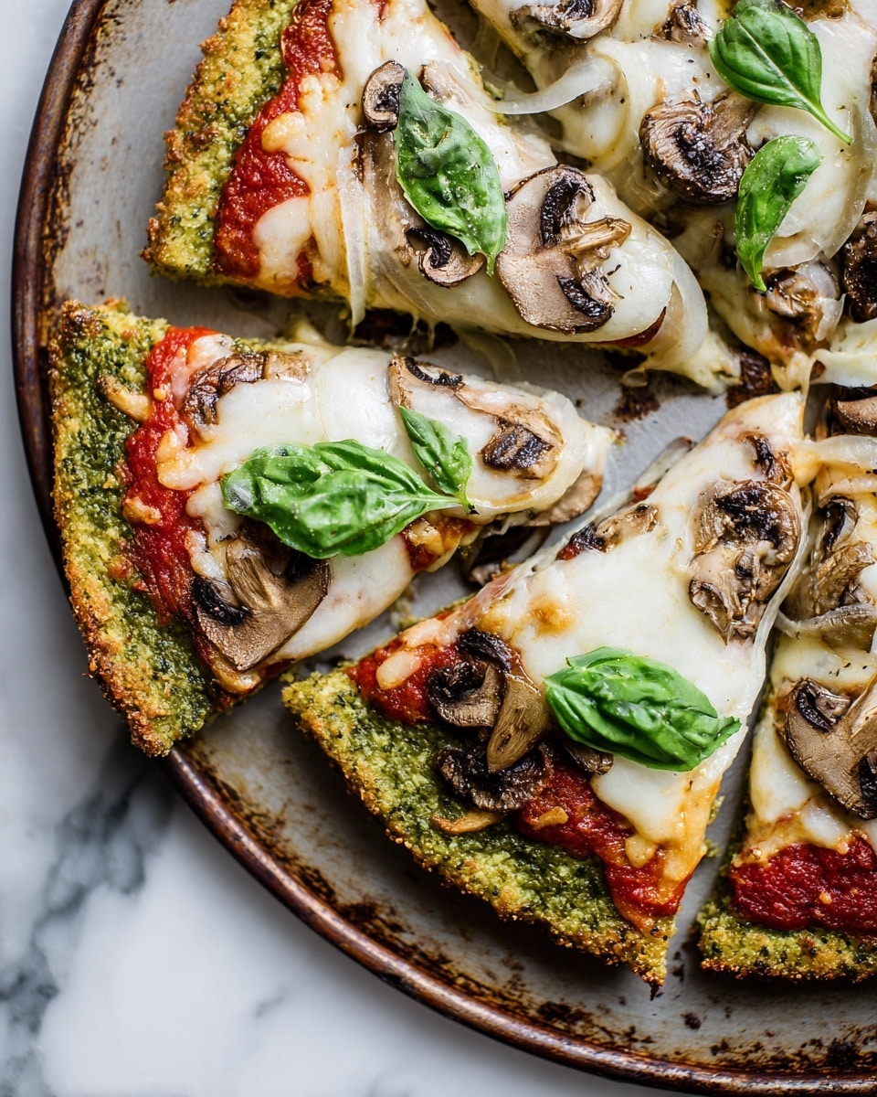 Broccoli Pizza Crust (Gluten-Free) Recipe