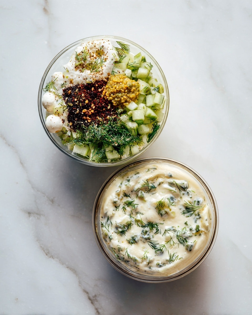 Creamy Homemade Tartar Sauce Recipe - Recipe Image