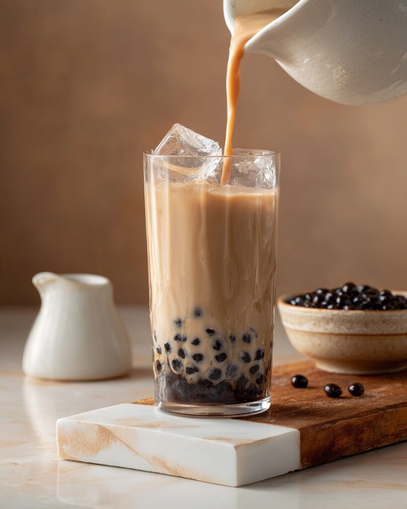 Easy Earl Grey Bubble Tea Recipe