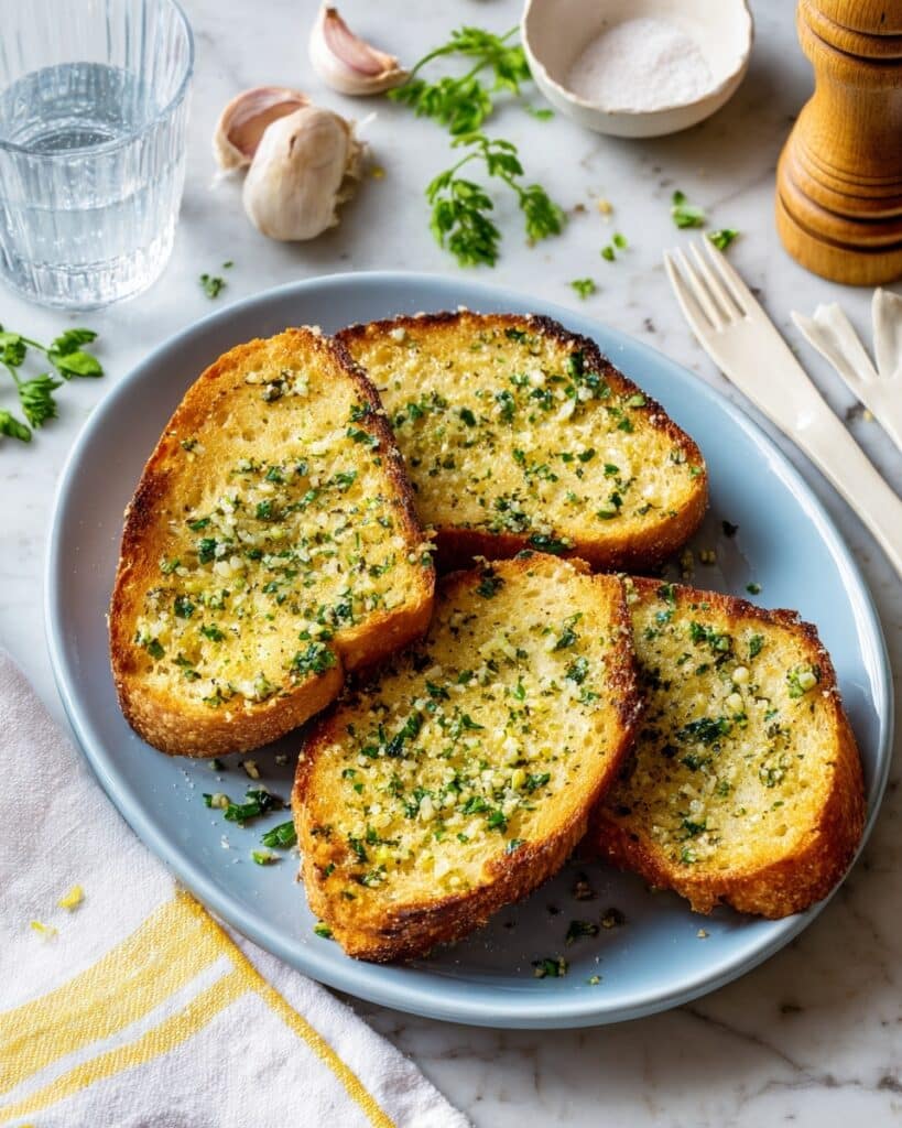 Last-Minute Garlic Bread from Sliced Sourdough Recipe