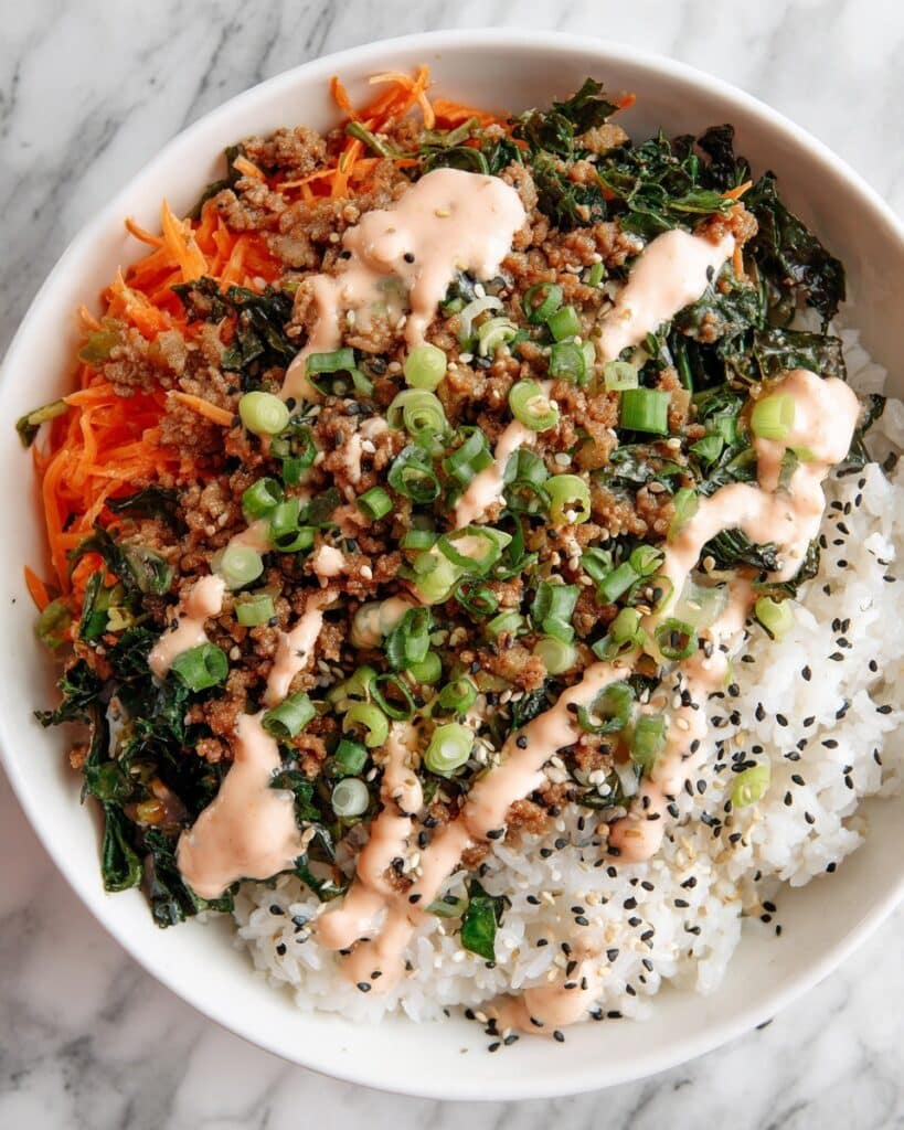 Easy Egg Roll in a Bowl with Ground Beef Recipe