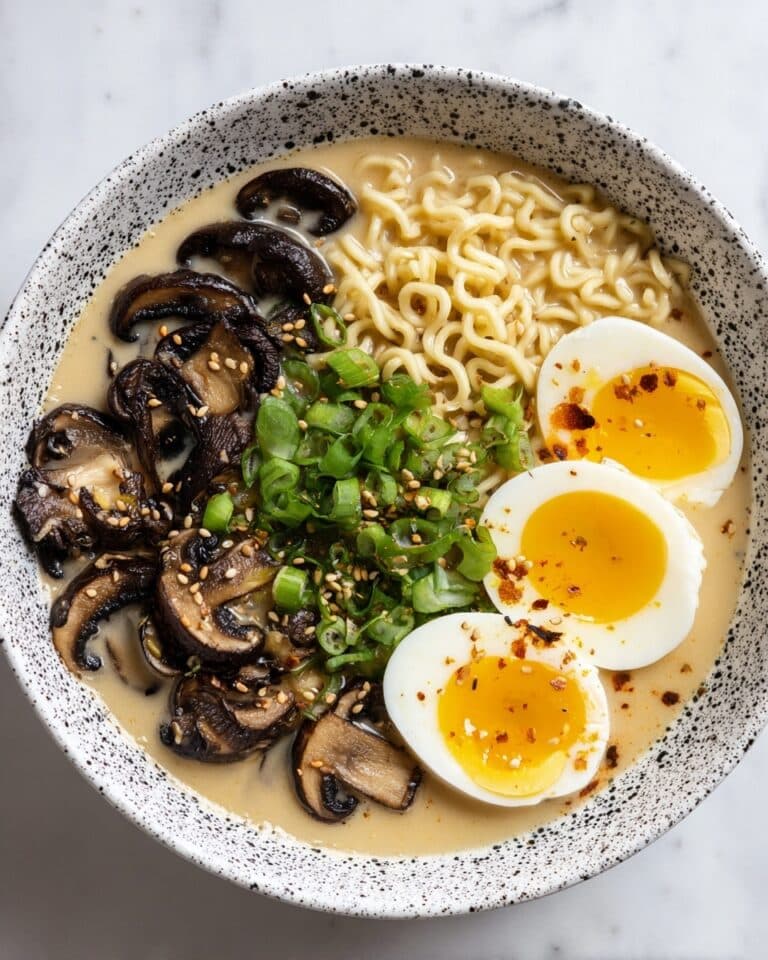 Creamy Mushroom Ramen Recipe